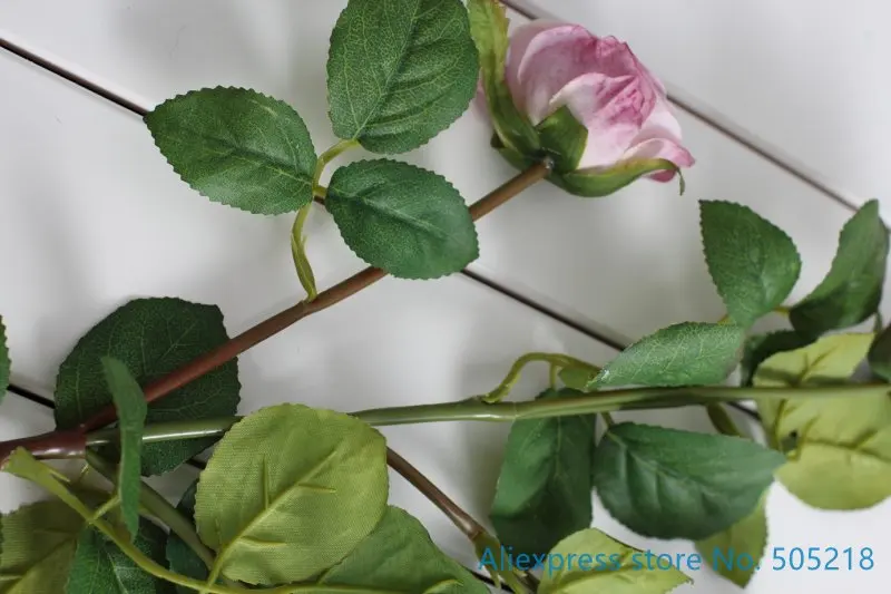 1 шт. красивый искусственный цветок Шелковая Роза украшение для свадьбы букет украшение дома подарок 4 цвета F433