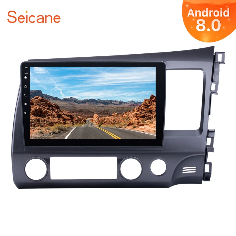 Seicane 1Din Android 8 0 10 1 &quotАвтомобильный Радио gps мультимедийный плеер головное