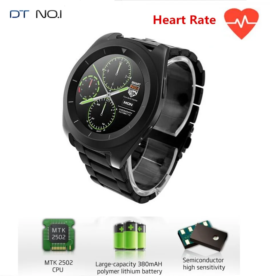 

DTNO.1 G6 Sports Smartwatches MT2502 IPS Bluetooth Sleep Monitor Call Smart Watch Heart Rate Messages Reminder for IOS Android