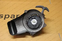 Fácil Puxar Preto Alumínio Puxe o Começo Recoil RECOIL 47CC 49CC Mini Pocket Bike ATV MACIO KDX Quad peças de motor