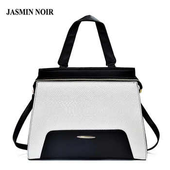 

Luxury Serpentine PU Women Leather Handbag Brand Design Female Cross body Shoulder Bag Large Tote Bag Light Snake Messenger Bag