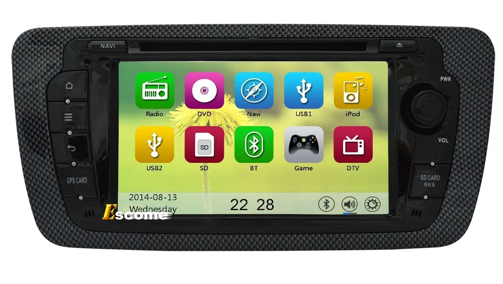 Best MTK3360 Car DVD Automotivo For Seat Ibiza 2009 2010 2011 2012 2013 2014 with Radio Stereo GPS Navigation 18