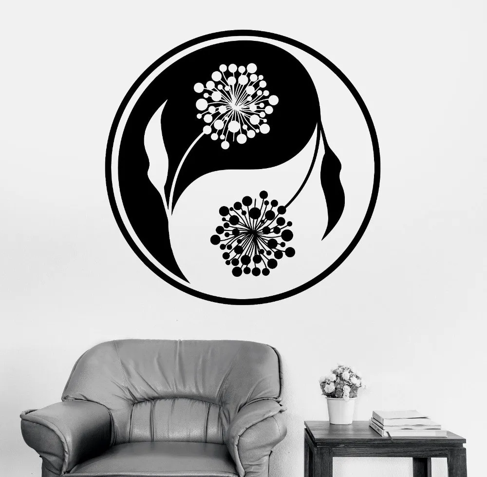 Mandala-Wall-Sticker-Home-Decal-Buddha-Yin-Yang-Floral-Yoga-Meditation-Vinyl-Decal-Wall-Art-Mural (3)
