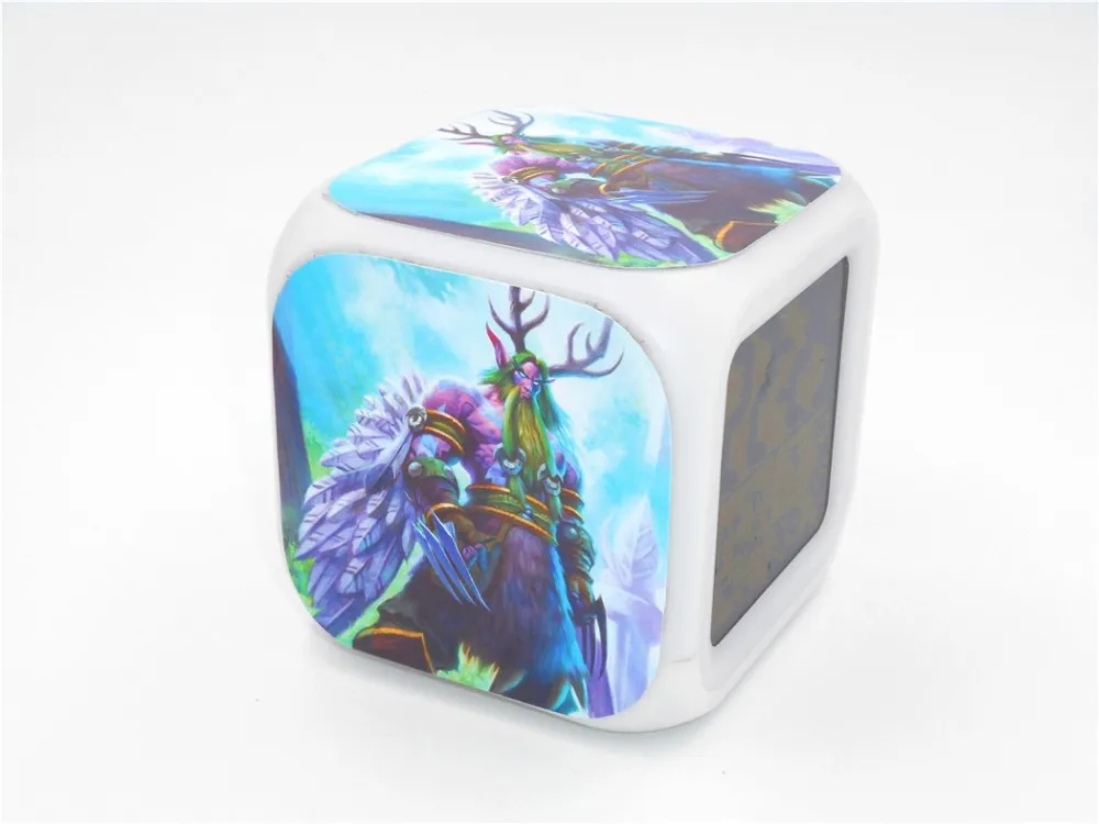 Druid Malfurion Stormrage Led Alarm Clock 4