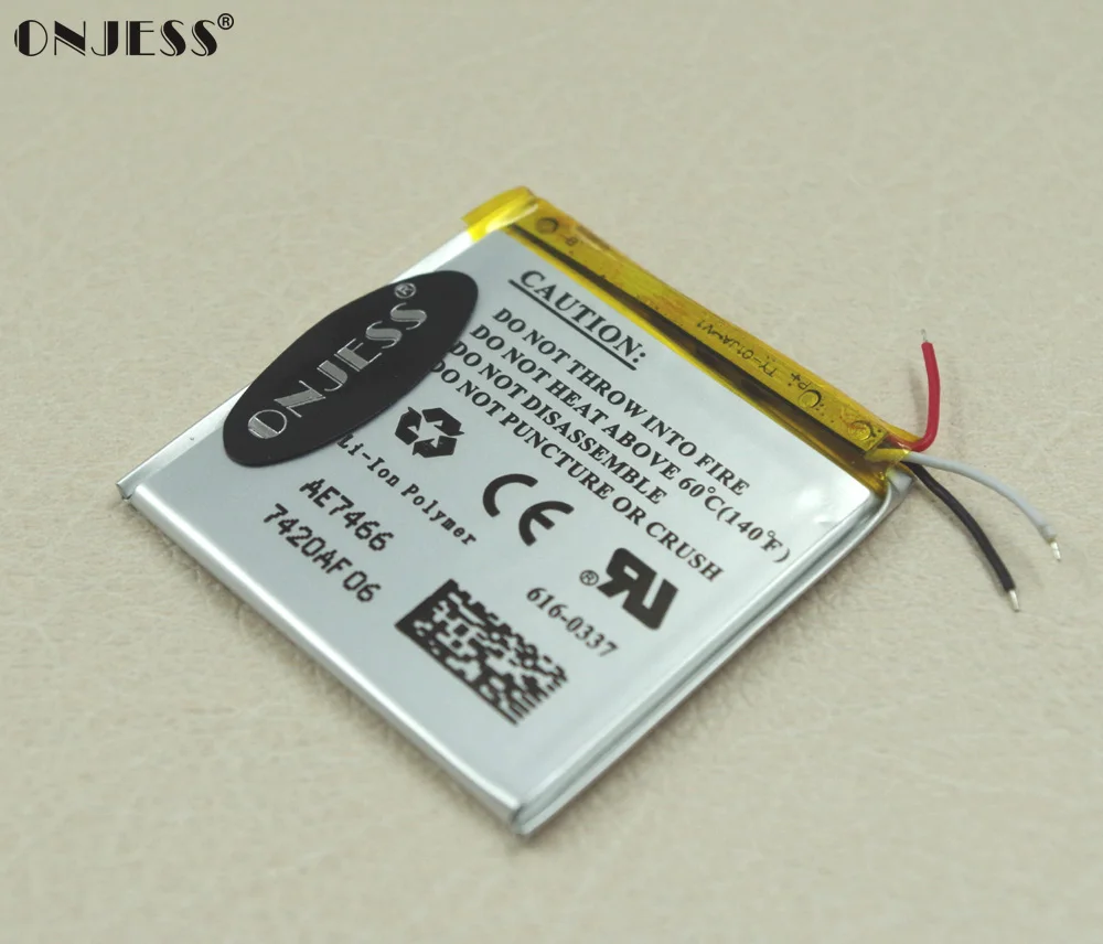 

Li-ion Internal Battery Repair Replacement for iPod Nano 3rd gen 4GB 8GB 16GB