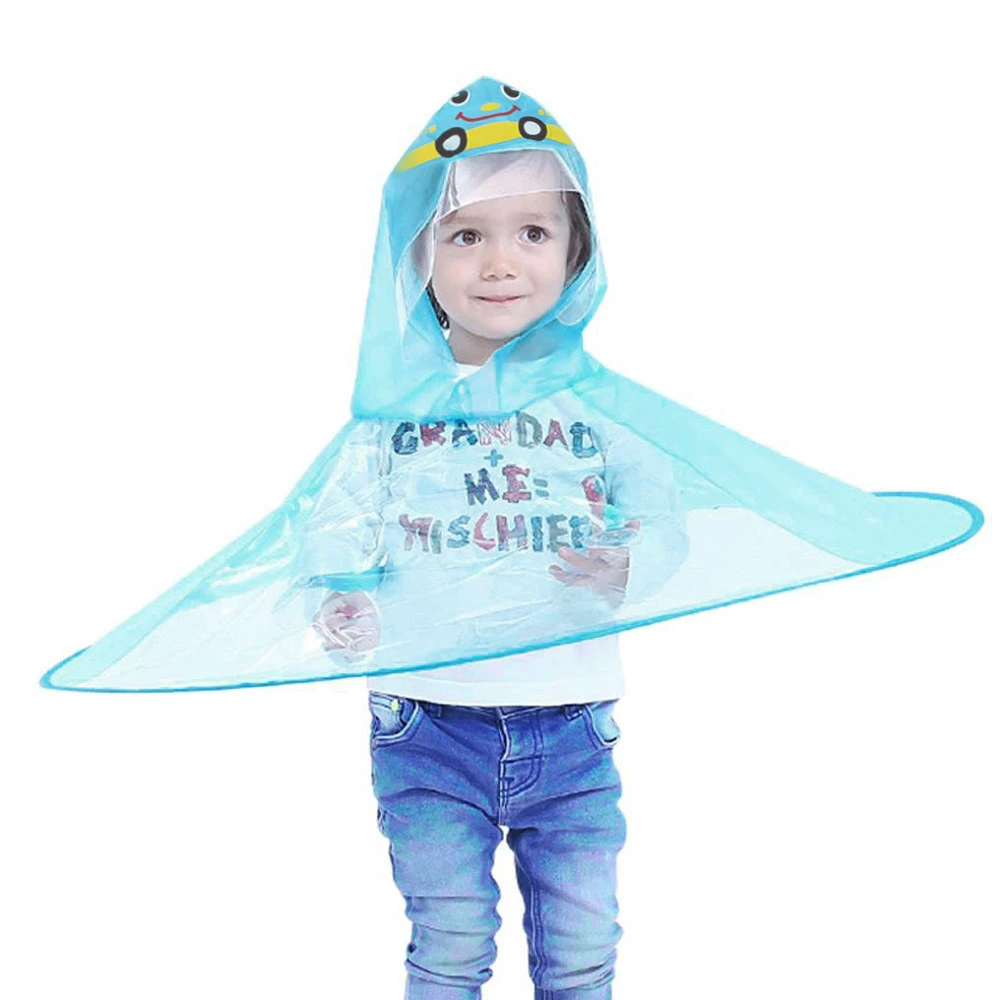 E Cute Chubasquero Ufo Paraguas Sombrero Mágico Manos Libres E Cute Chubasquero Ufo Paraguas Sombrero Mágico Manos Libres