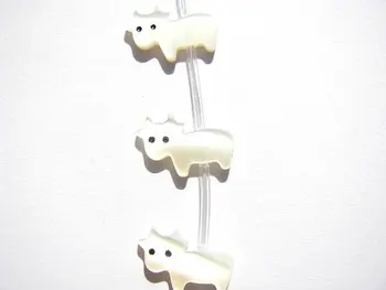 

Crown shell bead 2strands 9-14mm Genuine MOP Shell ,Pearl Shell cat Animals Hand Carved white pink yellow black loose beads