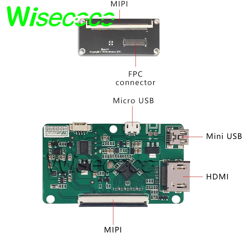 5,5 дюймовый 2K ЖК-экран с емкостной сенсорной панелью LS055R1SX04 HDMI к MIPI плата контроллера для 3d принтера l