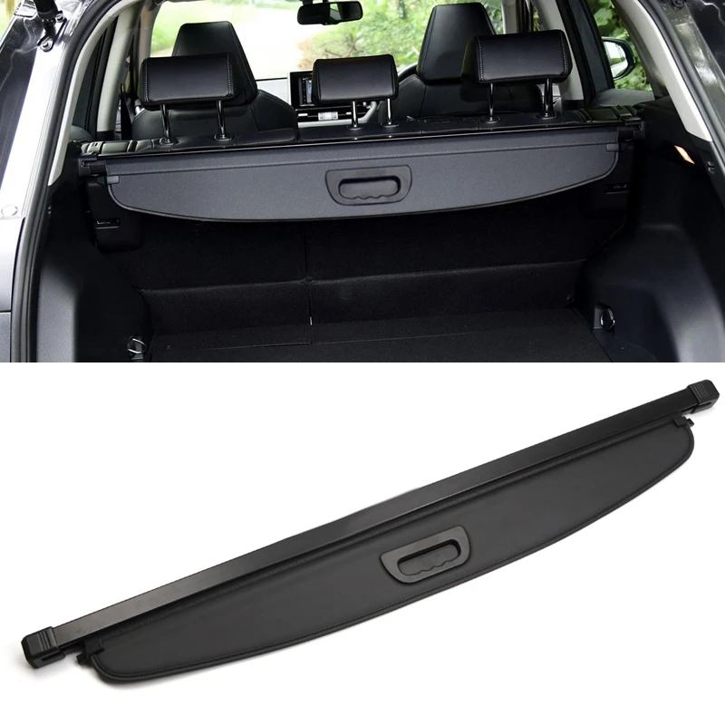 

For Toyota RAV4 2019 Black Car Rear Trunk Security Shield Cargo Cover Auto accessories Car styling