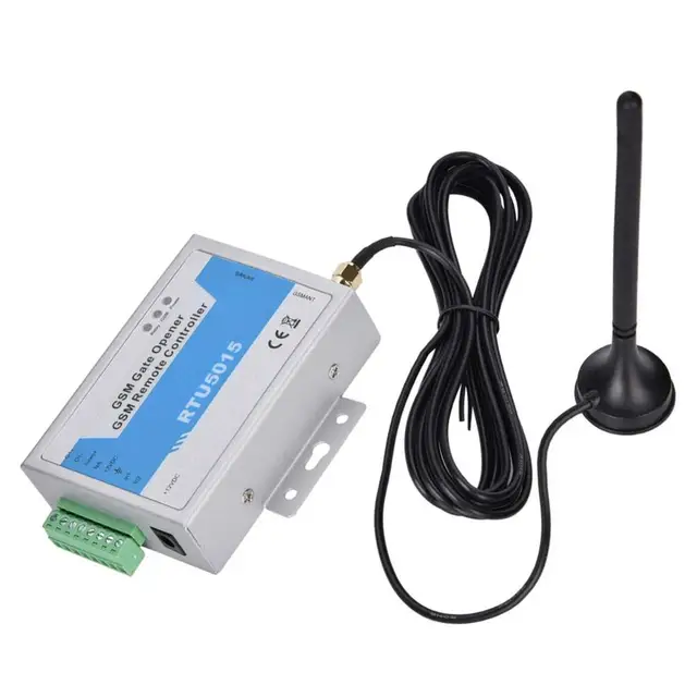 RTU5015 GSM Gate Door Opener Relay Switch Remote Access Control gate Opener By Free Call App support(no adapter) 5