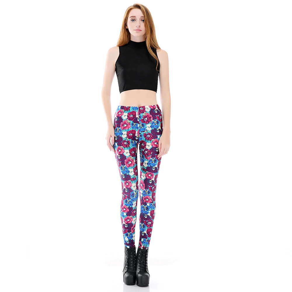 Женские эластичные леггинсы с цифровым принтом 7 размеров|fitness clothing|women leggingswomens