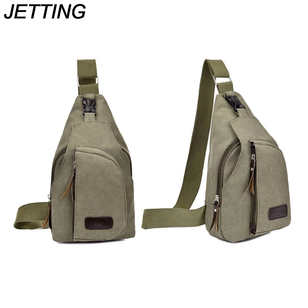 Unisex Fashion Men and Women Messenger Bags Cross Body Shoulder Chest Bags Packs Water Shape Canvas Lovers