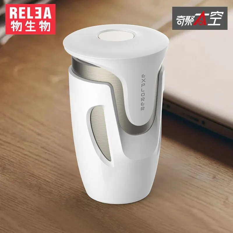 

335ml high quality blunt titanium metal cup Double structure and modern space mug hot cold office travel titanium health cup