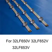 真新しい LED バックライトストリップ LG 32LF652V 32LF653V 32LF650V テレビ修理 Led バックライトストリップバー AB タイプ 6 ランプオリジナル