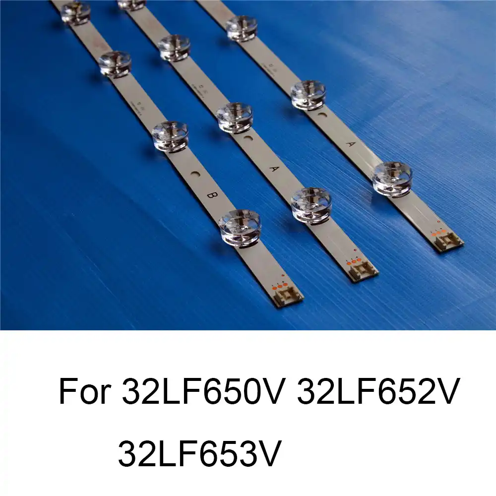 Абсолютно Новый светодиодный фонарь с подсветкой для LG 32LF652V 32LF653V 32LF650V Светодиодная лента-подсветка баров A B Тип 6 оригинальные лампы - изображение