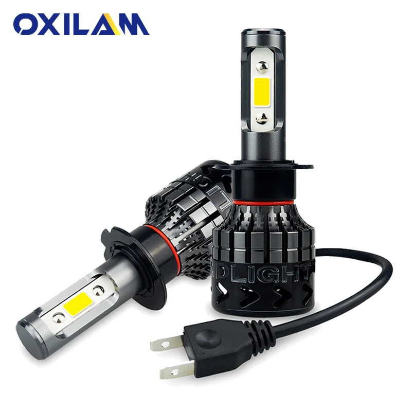 

OXILAM Car LED Headlight Bulb H7 Led Canbus for Auto Head Light Lamp 30W 16000lm 6000K Xenon White DC 12 24V