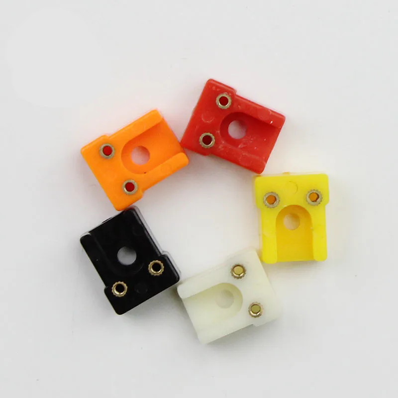 

3pcs*Reprap Kossel Rostock mini 3D printer accessories colorful injection molding limit switch holder/base kit