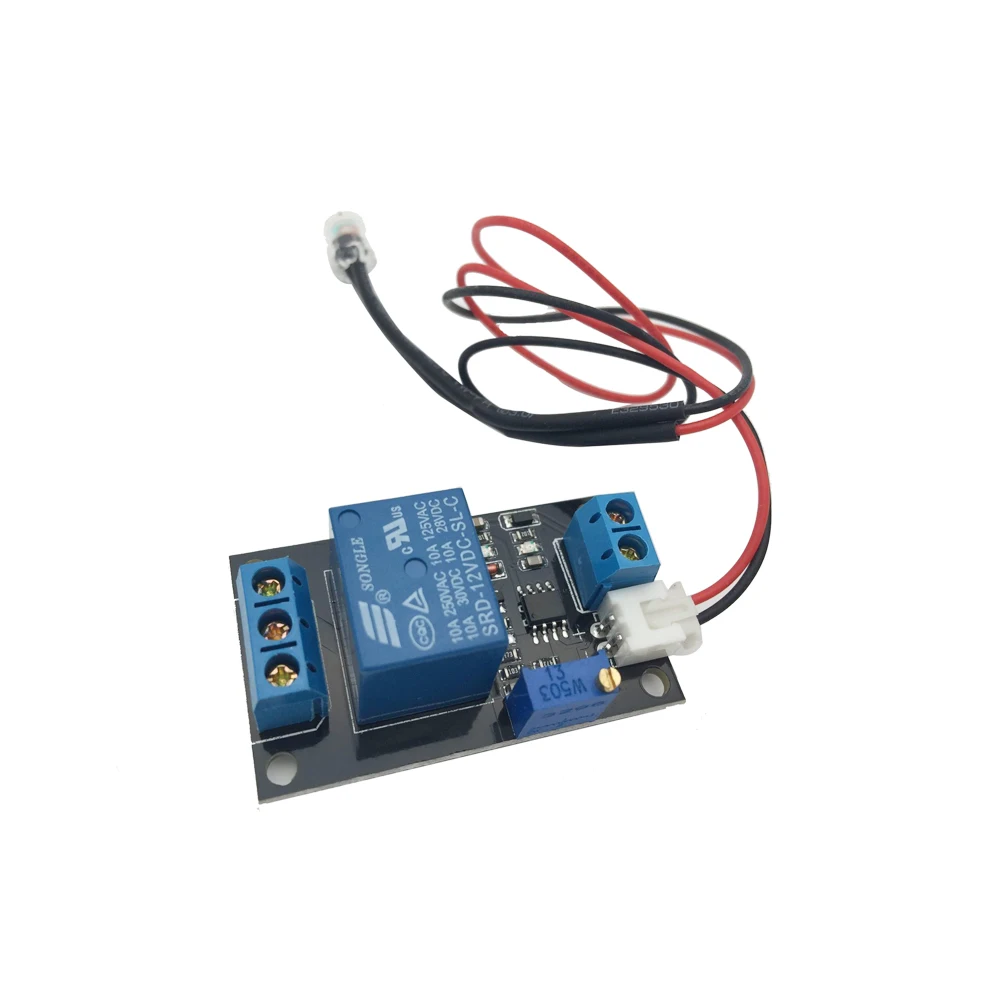 

Photosensitive resistance relay control module/light-operated switch 12 v DC12V/light induction module