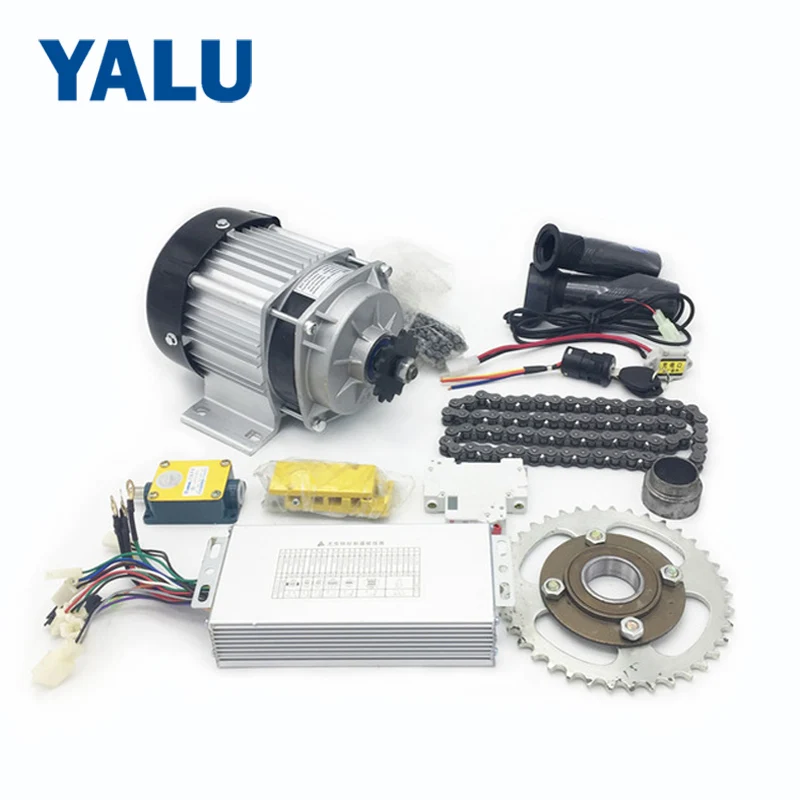 48V 350W DIY BLDC E Tricycle Trik Kit BM1418ZXF Brushless Motor