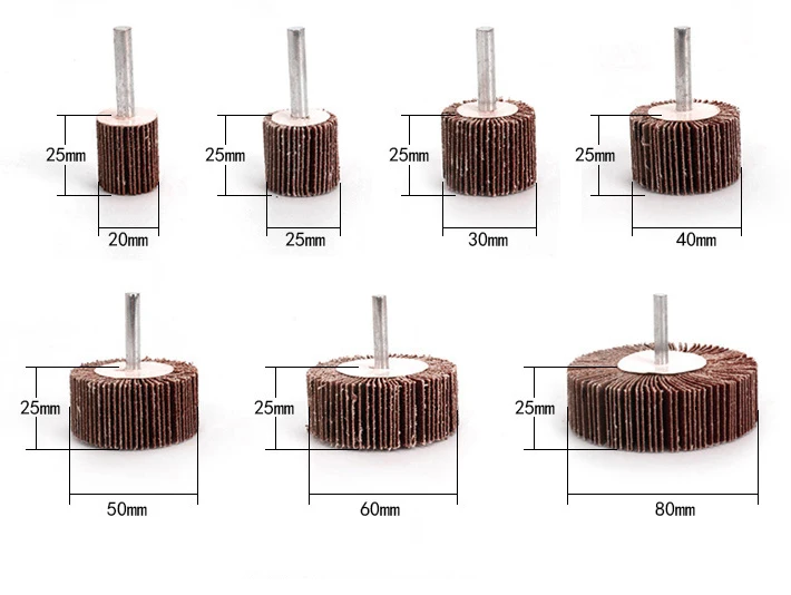 1 шт. 6 мм хвостовик крыльчатки шлифовальная наждачная бумага лоскут колеса головки оправки для роторной Мини дрель полировка жалюзи Daibing Польский Инструмент