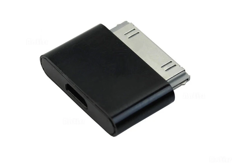 Micro USB до 30 Pin зарядное устройство адаптер для Apple iPhone 4 4S ipad 1 2 ipod Microusb 5Pin до 30Pin адаптер разъем