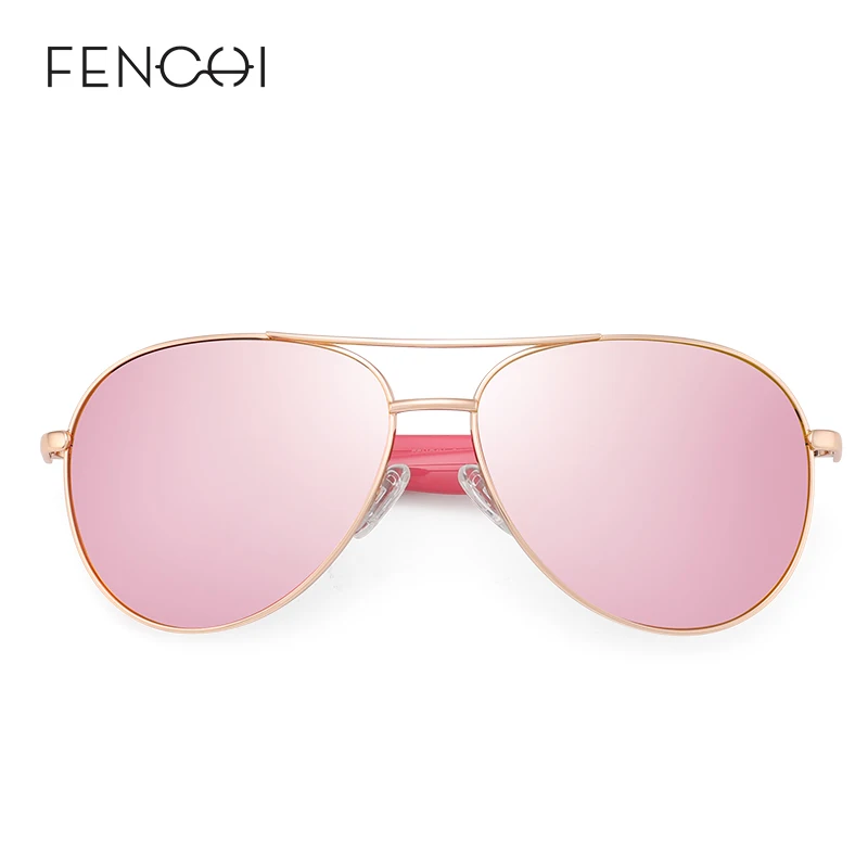 Beste Fenchi Roze Zonnebril Vrouwen Zwarte Spiegel Bril Vrouwen Mode Zonnebril Merk Designer Lunettes De Soleil Femme Очки