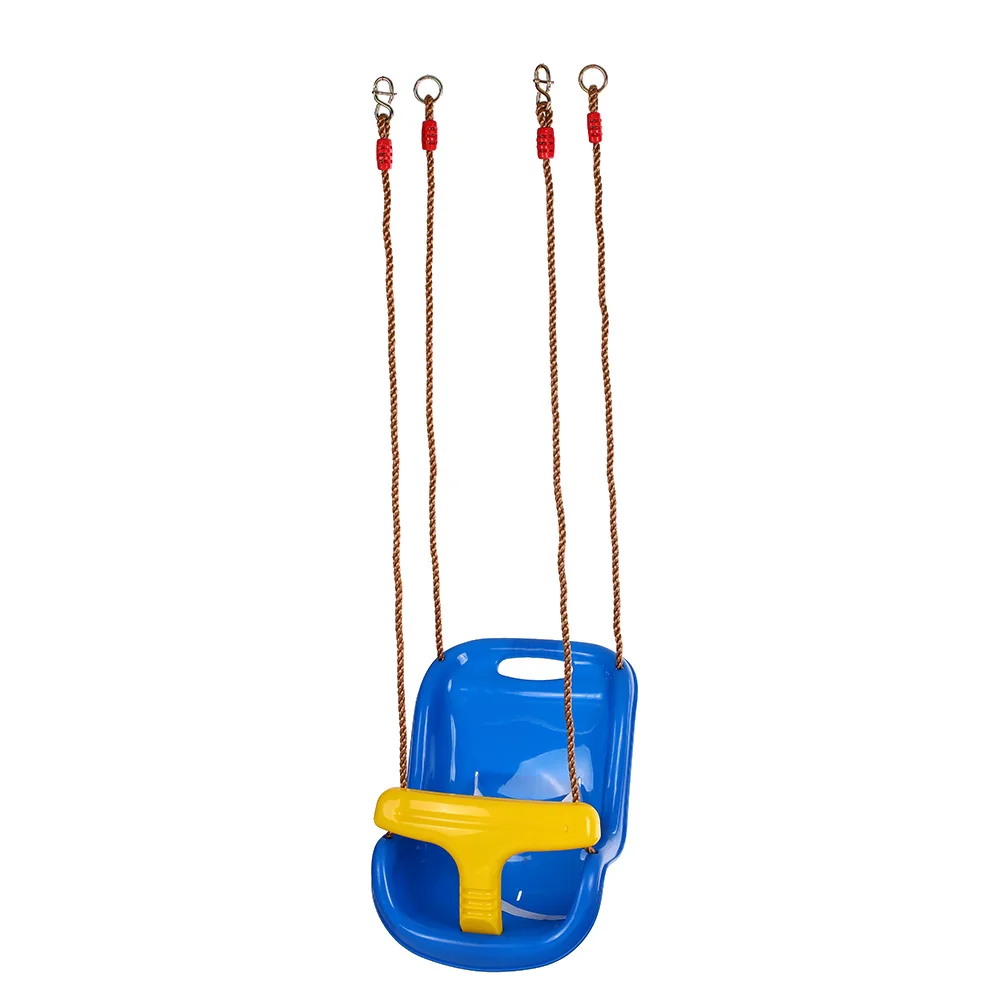

Baby Children Kid Swing Tree Plastic Swing Seat Hanging Swing Seat Indoor Playground Backyard Summer Holiday Gift with Rope