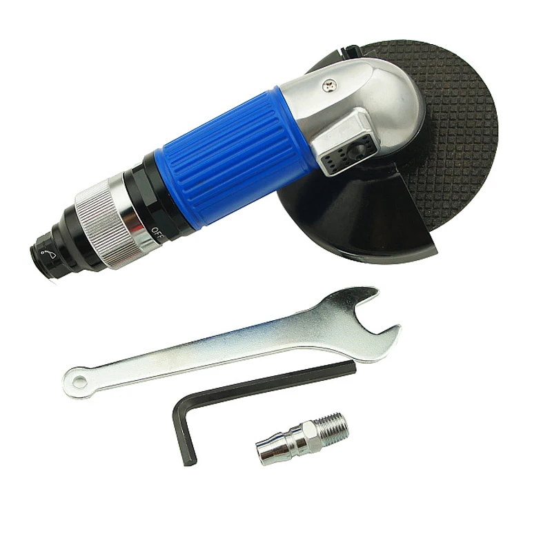 

Pneumatic Tool Speed Control 4 Inch High Torque Pneumatic Angle Grinder 100mm Portable Grinder Polishing Machine Cutting Grinder