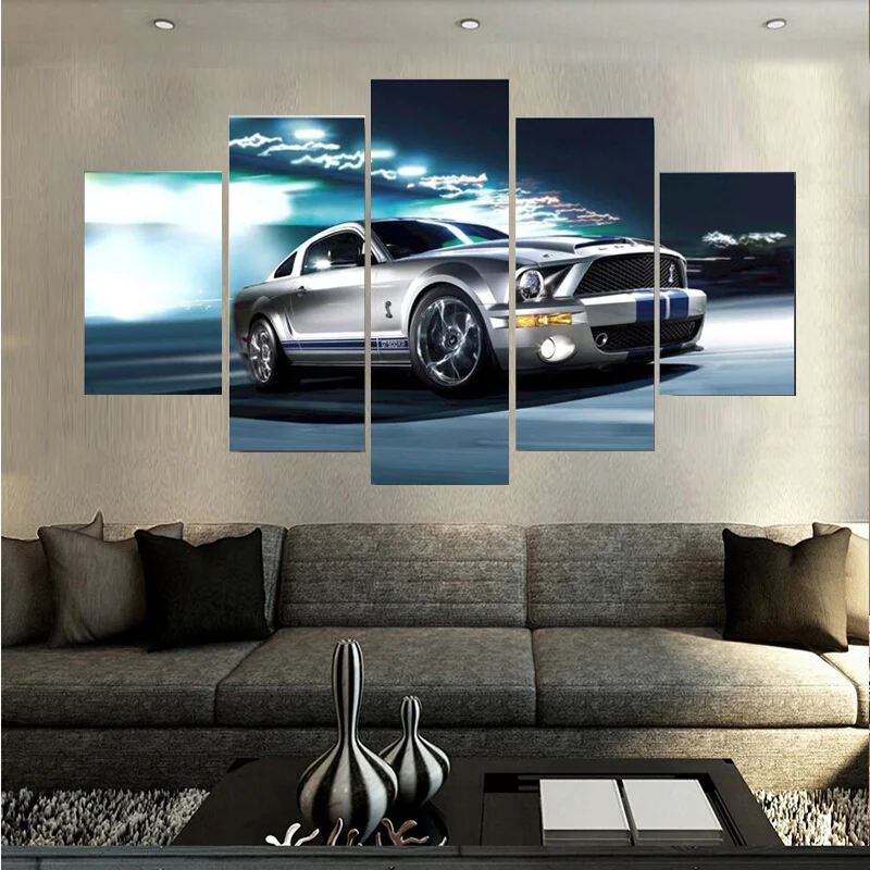 Ford Mustang Painting Canvas Ford Mustang Painting Canvas