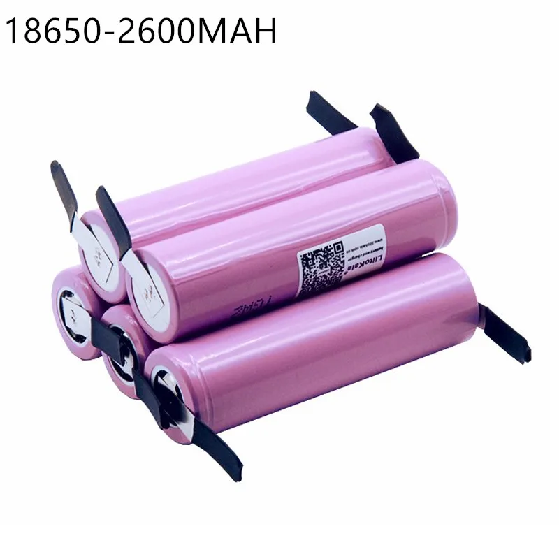 

5 PCS New For ICR18650-26FM 18650 2600 mAh 3.7V Li-ion Battery Rechargeable Battery