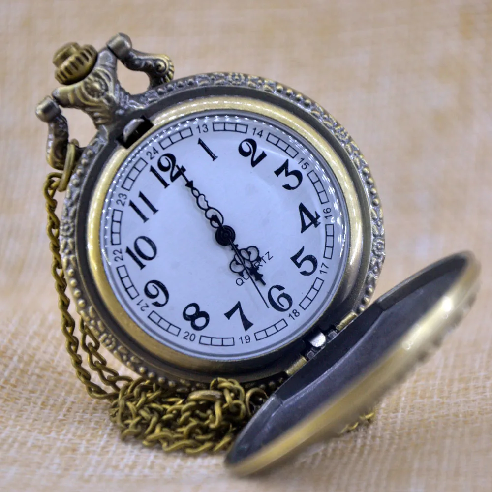 Ретро винтажный череп смерти японского аниме DN циферблат кварцевые карманные часы Аналоговое ожерелье кулон женский мужской подарок Reloj Montre