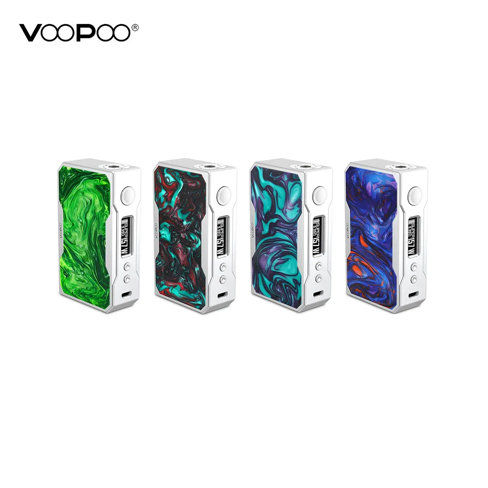 Оригинальный VOOPOO Drag 157 Вт TC коробка мод электронная сигарета контроль