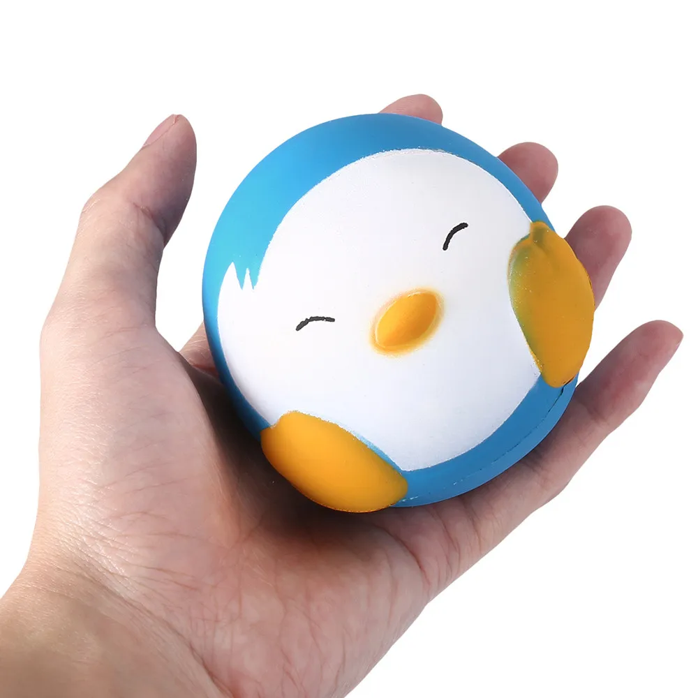 Мягкие игрушки Kawaii мультяшный Пингвин медленно поднимающаяся кукла