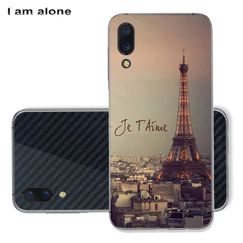 Black TPU C3 Чехлы для телефонов I am alone для UMIDIGI One Max, 6,3 дюймов, черный цвет, ТПУ, мобильный Модный чехол для UMIDIGI One Max - Цвет: Black TPU C3