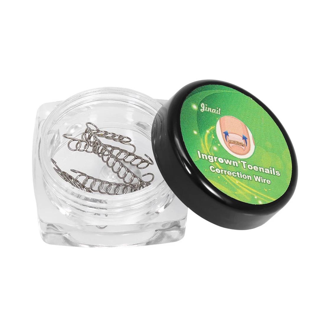 Acronyx Onyxis ortopédicos Pies Pie, herramientas para el cuidado de encarnada del clavo del dedo del pie pedicura corrección de fijador recuperar paroniquia 6 unids/caja Acronyx Onyxis ortopédicos Pies Pie, herramientas para el cuidado de encarnada del clavo del dedo del pie pedicura corrección de fijador recuperar paroniquia 6 unids/caja