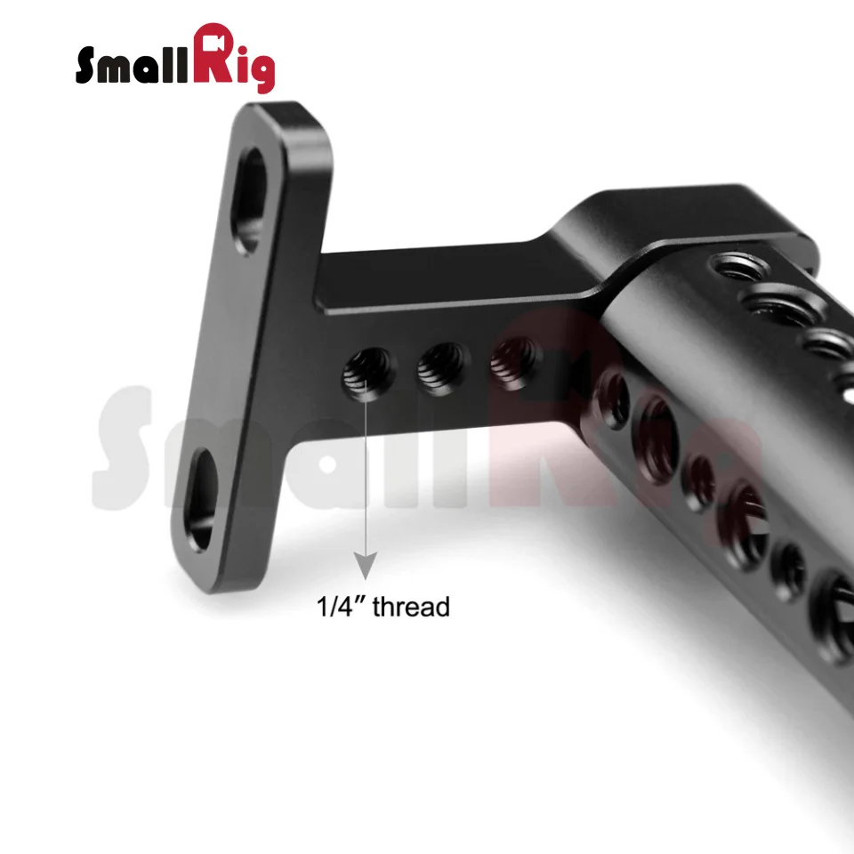 Online Pequeño mango de aluminio con mango de queso y Base de zapata fría para cámara Digital Dslr 1638