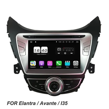 

Android 8.1 2GB RAM 16GB 4 core 8" For Hyundai Elantra Avante I35 2011-2013 Car DVD Player GPS Glonass map RDS car Radio wifi