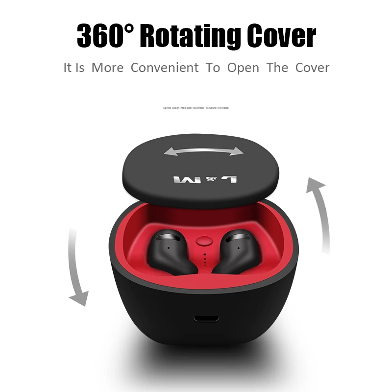 M & J Bluetooth 5 0 наушники вкладыши TWS с Беспроводной гарнитуры мини 3D стерео HiFi Звук