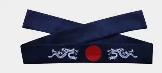 Акция-суши-бар в японском стиле шеф-повара/повязки на голову повара, белые суши/Сашими повара повязка на голову китайский дракон "длинный" - Цвет: Dragon