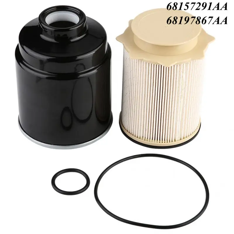 

68197867AA 68157291AA Diesel Fuel Filter Kit for DODGE RAM Fuel Water Separator Included O-ring FS53000 Fuel Filter 68065608AA
