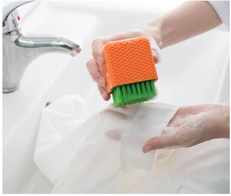 New Silicone Clothes Cleaning Brush Kitchen Gadgets For Washing Pincel Dish Bowl Brushes Clothes Cleaner Tools Cleaning Brush (16)