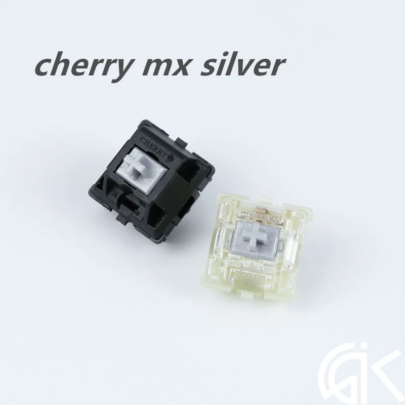 1 шт. оригинальная механическая клавиатура RGB переключатель cherry MX Speed silver Для K70
