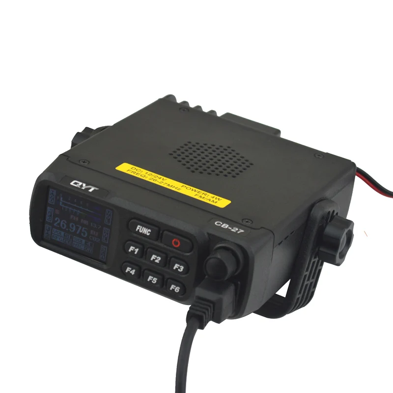 Мобильный трансивер QYT CB 27 Φ AM/FM 12/24 4 Вт 26 965 405 МГц CITIZEN BAND|mobile transceiver|am transceivercb mobil |