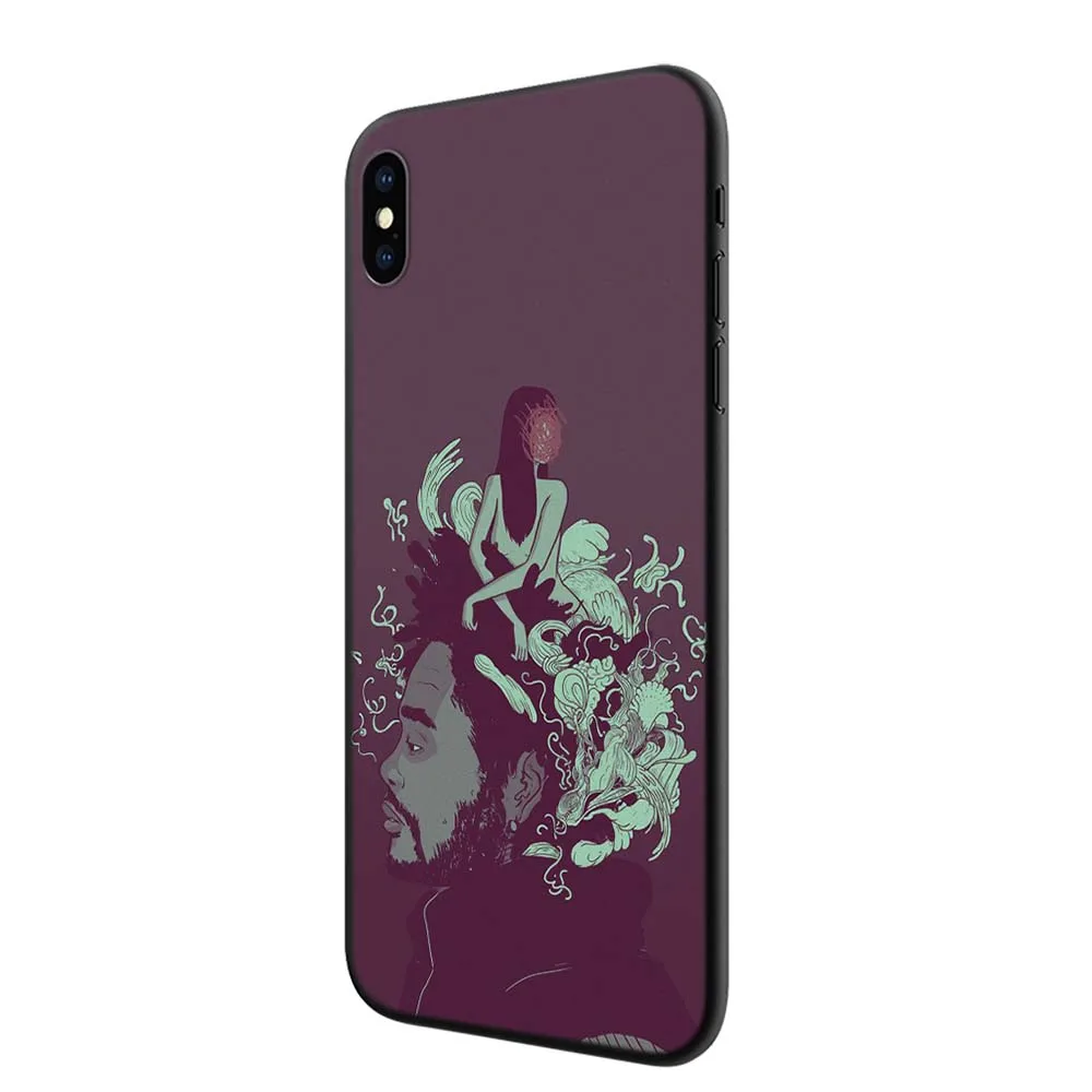 WEBBEDEPP The Weeknd TPU Cover for Apple iPhone 6 6S 7 8 Plus 5 5S SE X XS MAX XR Soft Case - Цвет: 2