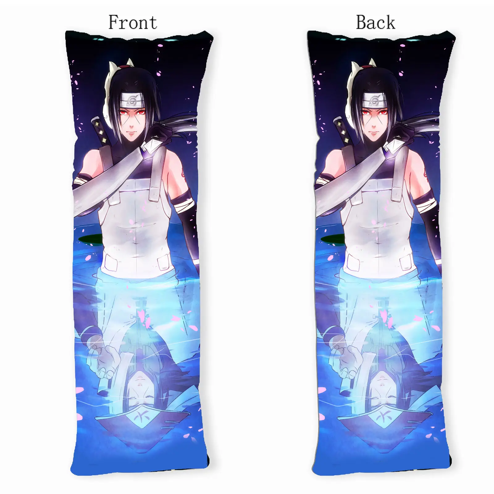 Аниме Наруто Uchiha Itachi Dakimakura Чехол для подушки 150x50 см|Наволочка| |