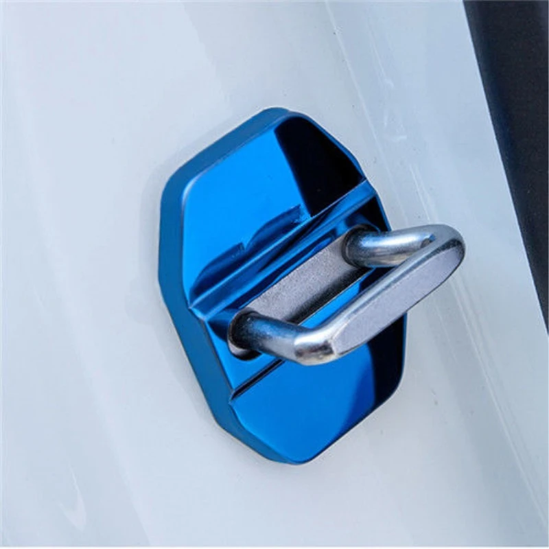 2color 4PCS Car Decorate Accessories Car Door Lock Protective Covers