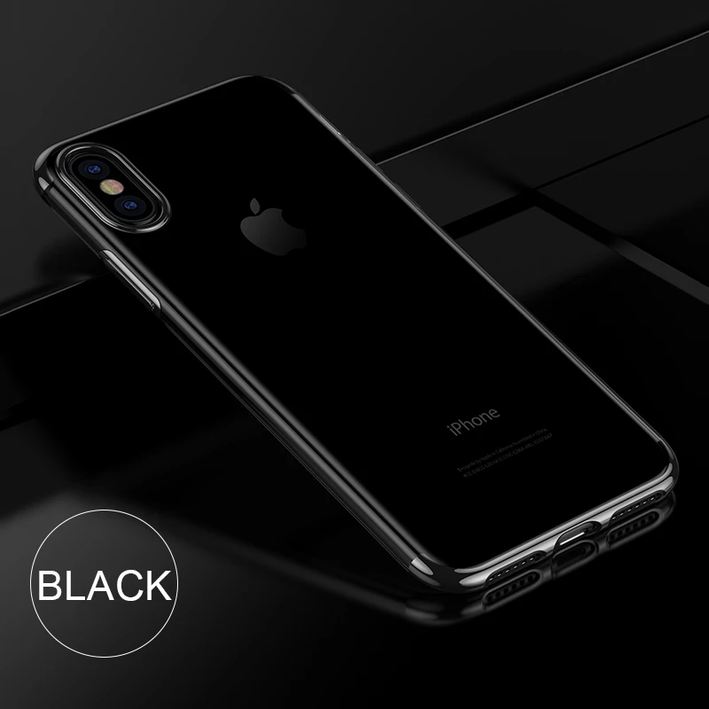 Tomkas Ultra Thin Soft TPU Case For iPhone X 8 7 Plus Case Clear Silicone Transparent Full Cover For iPhone 6 S 6S Plus Cases (34)