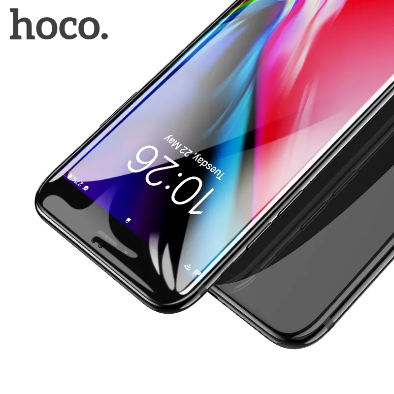 

HOCO for Apple iPhone 7 8 PLUS 3D Tempered Glass Film 9H Screen Protector Protective Full Cover for Touch Screen Protection