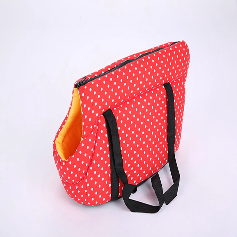 Pet bag cat backpack pet bag polka dot pattern cat carrying bag for