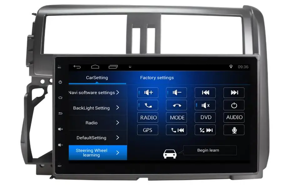 Sale 9"Android 8.1 ! Car DVD PC Multimedia DVD Player GPS Navi Stereo Radio Fit Toyota Land Cruiser Prado 150 Series 2010 -12 2013 2